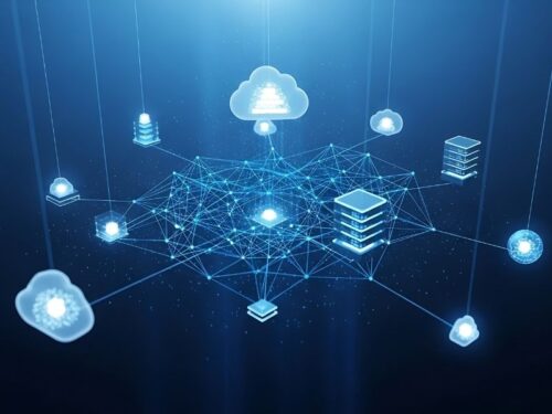 Représentation du réseau structuré de facturation électronique de Peppol